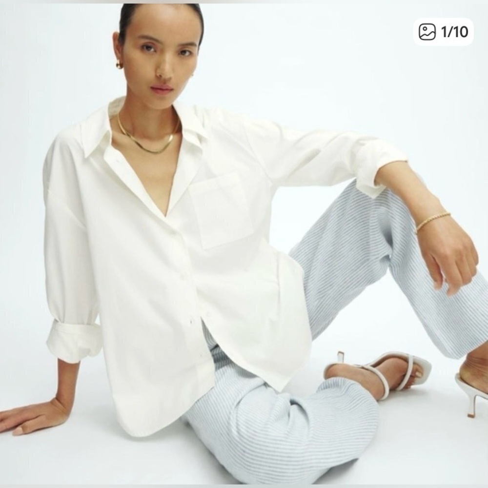 Reformation Will Oversized Button Down